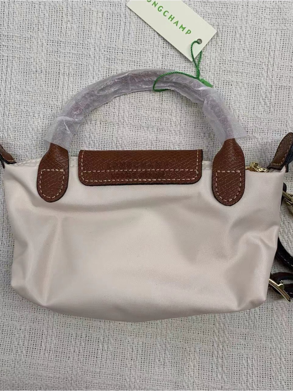 🥝Longchamp Cream Mini Crossbody Bag - Picture 2 of 5